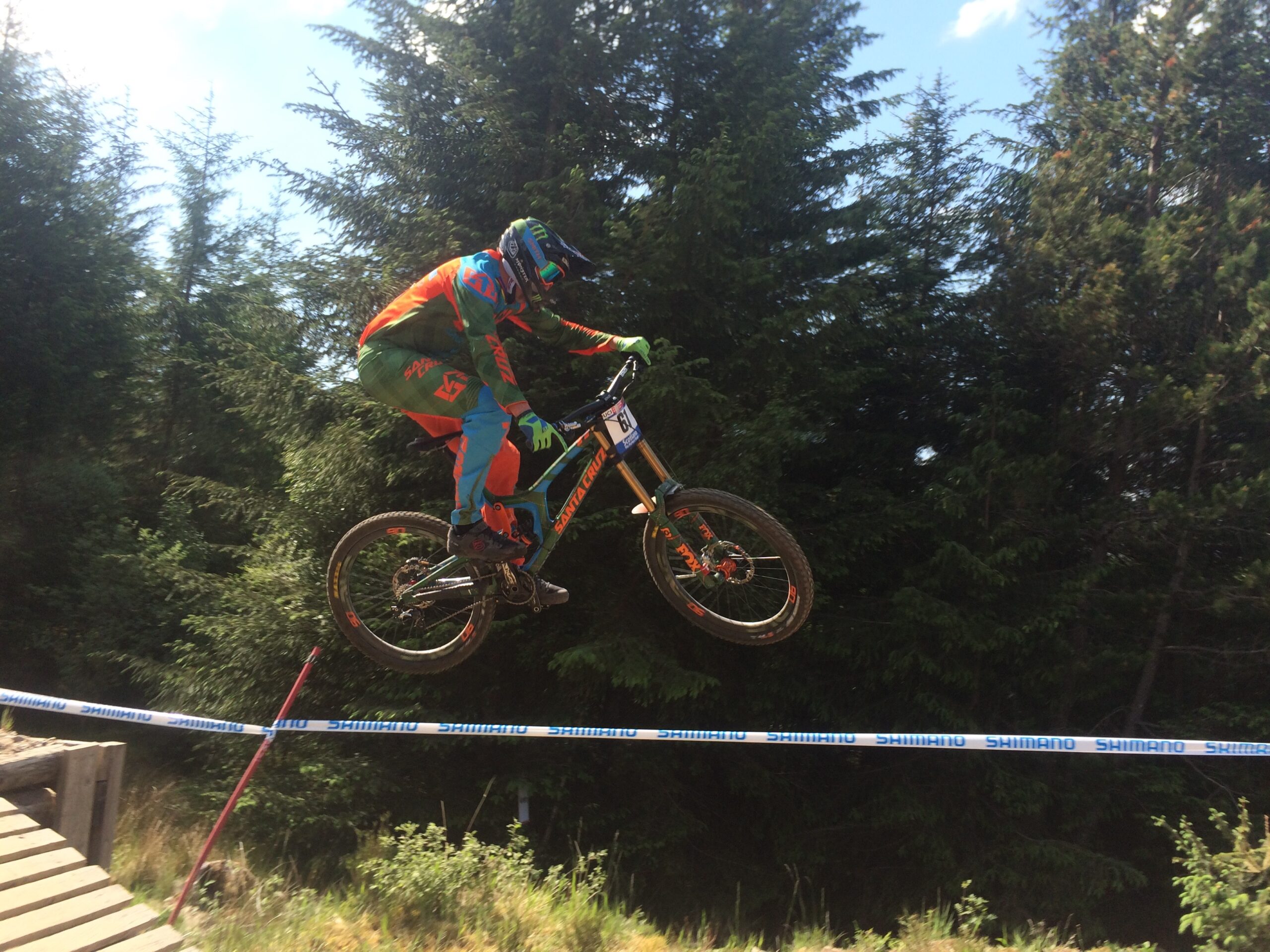 Mountain biking World Cup at Fort William