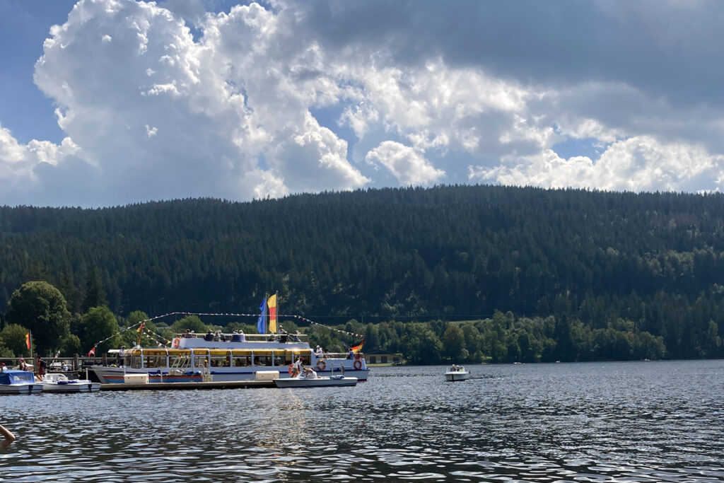 Lake Schluchsee in the Black Forest